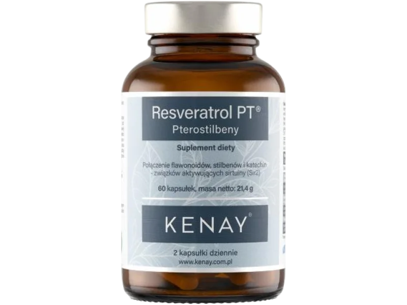 KENAY Resveratrol PT Pterostilbeny, kapsułki