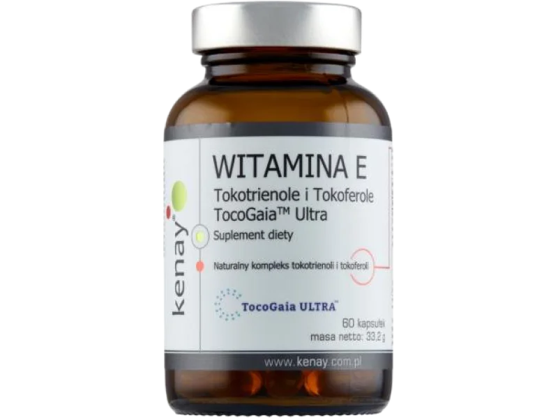 KENAY Witamina E Tokotrienole i Tokoferole TocoGaia Ultra, kapsułki