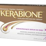 KERABIONE Serum ujędrniające na porost rzęs i brwi
