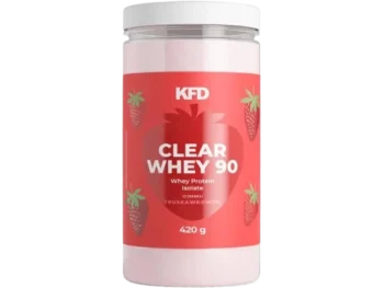 Zdjęcie produktu KFD Izolat Białka Clear Whey 90 smak truskawkowy, proszek