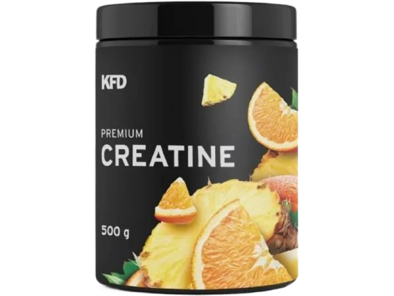 KFD Premium Creatine Kreatyna Monohydrat – Ananas-Pomarańcza, proszek