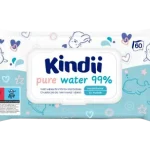 KINDII Pure Water Chusteczki wodne – 99% wody