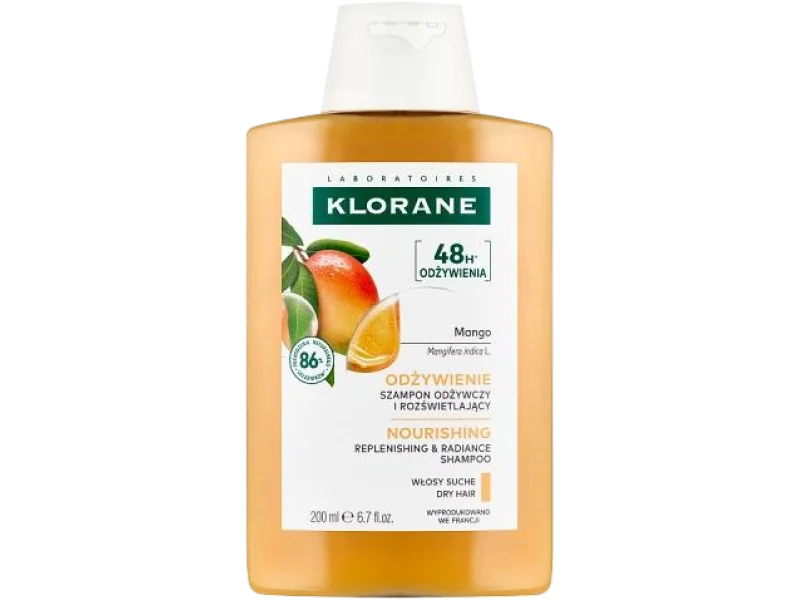 KLORANE Mango Szampon do włosów suchych