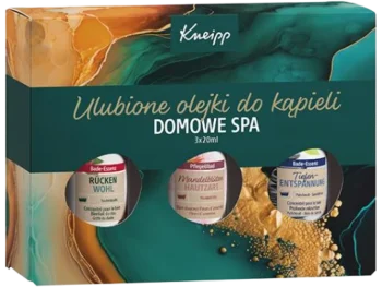 Zdjęcie produktu KNEIPP Zestaw olejków do kąpieli: Czarci pazur, Kwiat migdału, Paczula i drzewo sandałowe, olejek