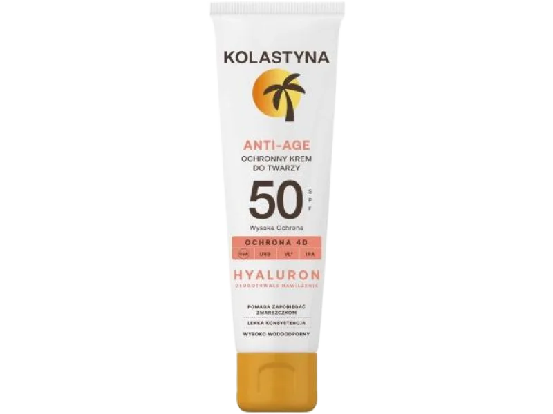 KOLASTYNA Hyaluron Anti-Age Krem do twarzy SPF 50