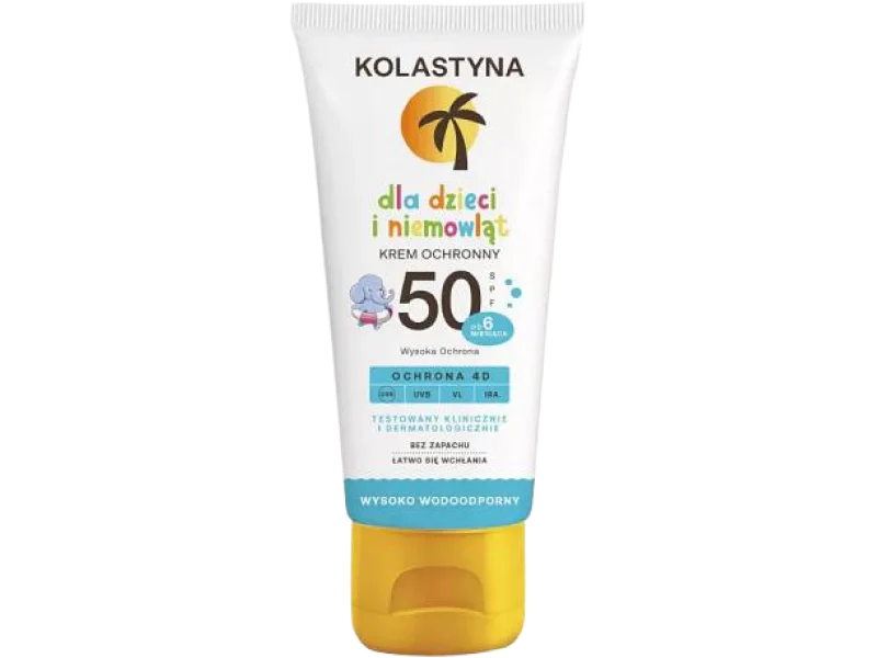 KOLASTYNA Krem ochronny dla dzieci i niemowląt SPF 50
