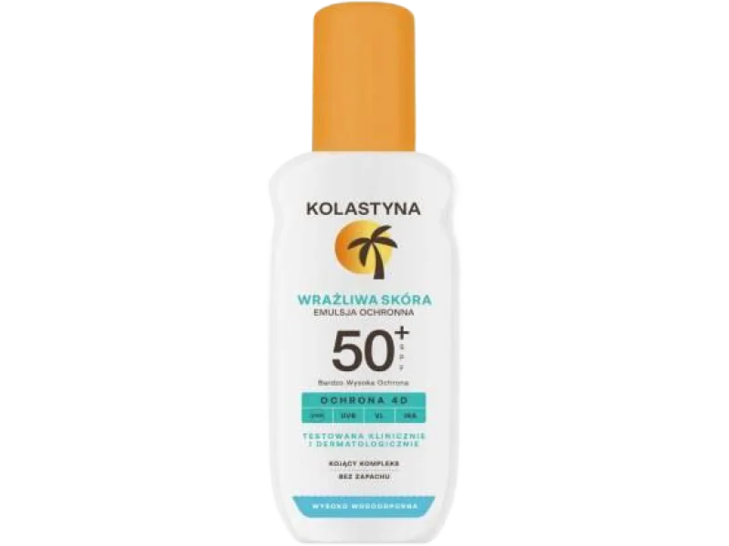 KOLASTYNA Wrażliwa Skóra Emulsja ochronna w sprayu SPF50+