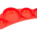 KOO-DI Tiny Tapas Silikonowy talerz Ladybug, sprzęt medyczny