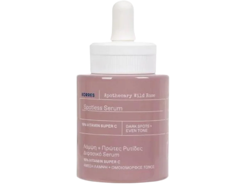 Korres Apothecary Wild Rose Serum do twarzy rozjaśniające przebarwienia