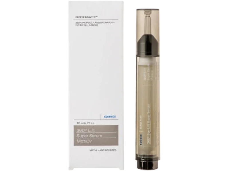 KORRES BLACK PINE Serum super liftingujące pod oczy