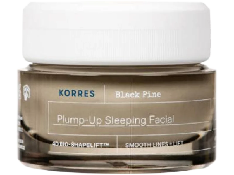 KORRES BLACK PINE Ujędrniający krem-maska na noc