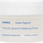 KORRES Greek Yoghurt Probiotic Quench Sleeping Facial Ultranawilżający krem na noc