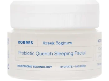 KORRES Greek Yoghurt Probiotic Quench Sleeping Facial Ultranawilżający krem na noc
