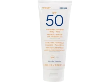 Zdjęcie produktu Korres Youghurt Emulsja ochronna do ciała i twarzy SPF50, SPF50