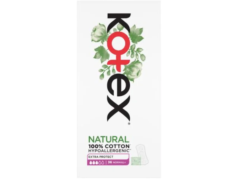 KOTEX Natural Normal+ Wkładki higieniczne