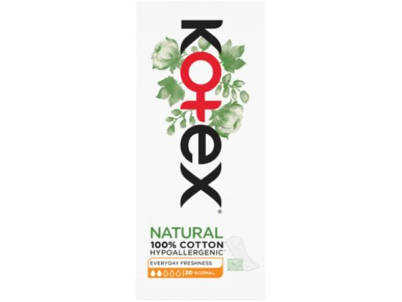 KOTEX Natural Normal, wkładki