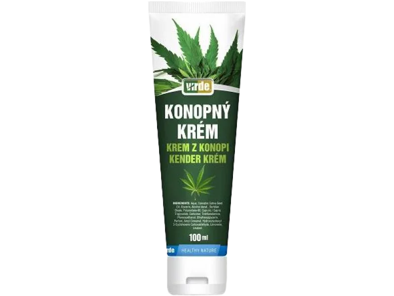 Krem z konopii Virde
