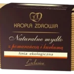 KROPLA ZDROWIA Naturalne mydło z pomarańczą i kurkumą
