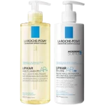 LA ROCHE-POSAY LIPIKAR Zestaw do skóry suchej, olejek,balsam