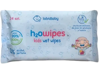 Zdjęcie produktu Lab4Baby H2Owipes Kids Chusteczki nawilżające dla dzieci