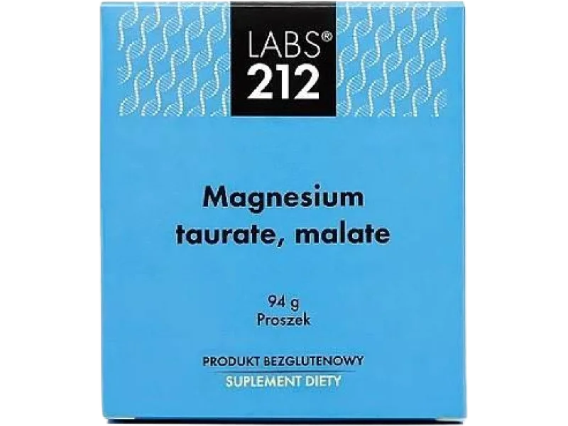 Labs212 Magnesium Taurate Malate, proszek