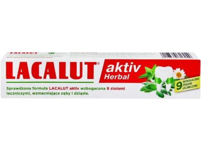 LACALUT Activ Herbal, pasta do jamy ustnej