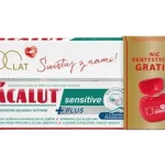 Lacalut Sensitiv Plus Pasta do zębów wrażliwych + nić dentystyczna
