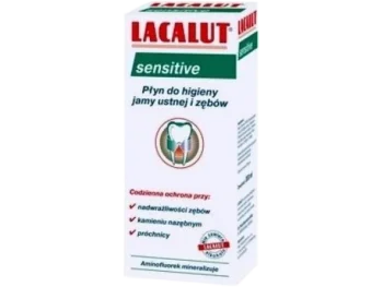 Zdjęcie produktu LACALUT Sensitive Płyn na nadwrażliwe zęby, płyn do jamy ustnej
