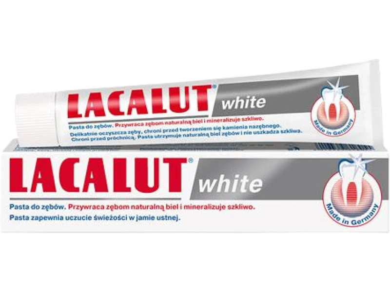 LACALUT White Wybielająca pasta do zębów, pasta do jamy ustnej