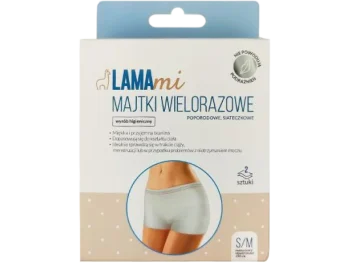Zdjęcie produktu LAMAmi majtki wielorazowe poporodowe siateczkowe