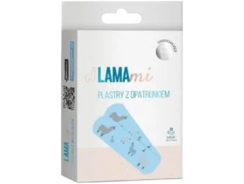 Zdjęcie produktu LAMAmi Plastry z opatrunkiem dla dzieci, plaster
