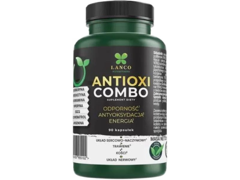 LANCO NUTRITIONS Antioxi Combo 7w1, kapsułki