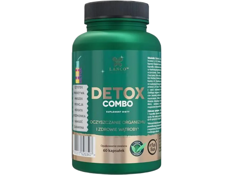 LANCO NUTRITIONS Detox Combo, kapsułki