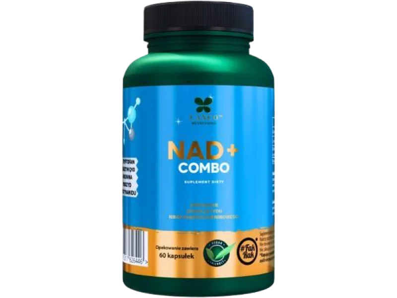 Lanco Nutritions NAD+ COMBO na wsparcie witalności i energii, kapsułki