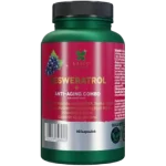 LANCO NUTRITIONS Resweratrol + Anti-Aging Combo, kapsułki