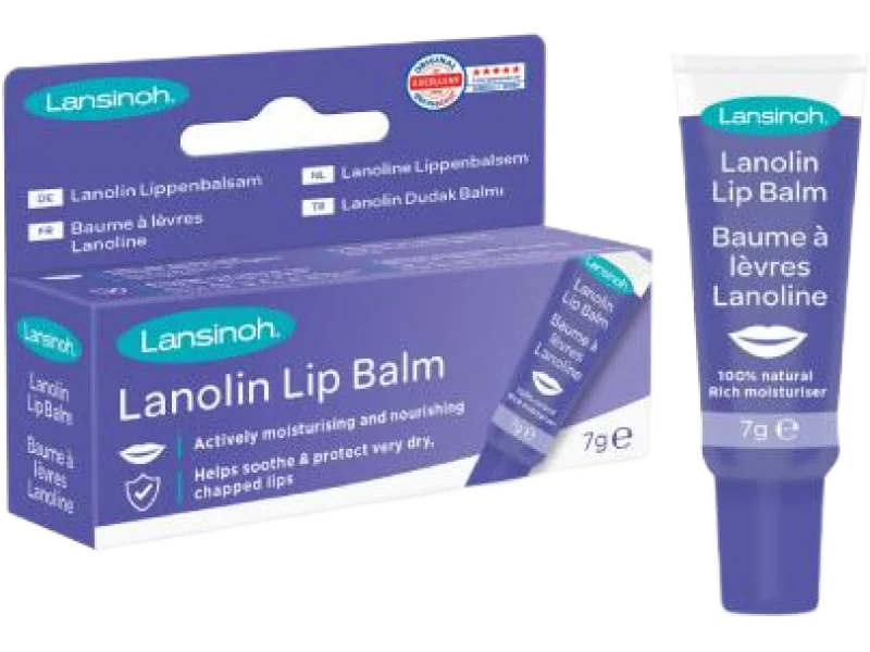 LANSINOH Balsam do ust z lanoliną, 100%