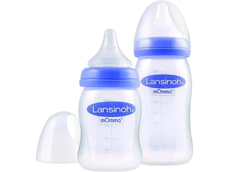 Lansinoh Feeding Bottle Starter Set Zestaw butelek do karmienia ze smoczkami NaturalWave