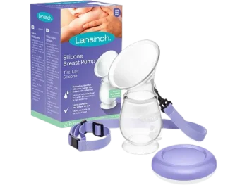 Zdjęcie produktu Lansinoh Silicone Breast Pump silikonowy laktator, sprzęt medyczny