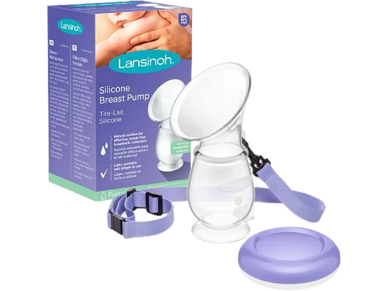 Lansinoh Silicone Breast Pump silikonowy laktator, sprzęt medyczny