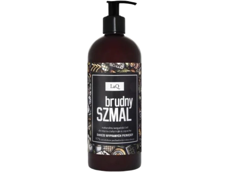 LaQ Brudny Szmal Żel do mycia ciała i rąk, żel