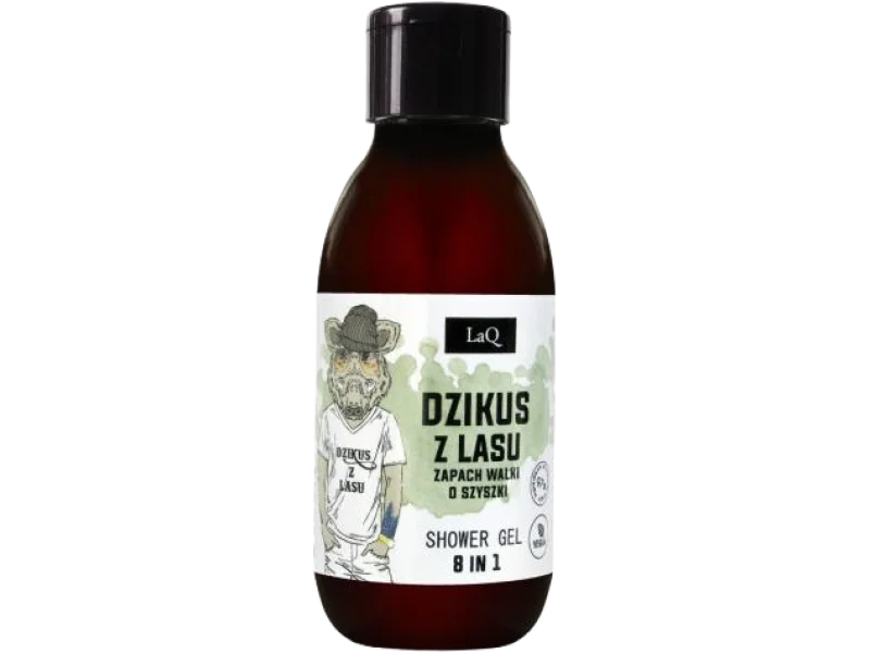 LaQ Dzik – Żel pod prysznic 8w1, żel