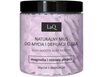 LaQ Magnolia i Różowy Pieprz Mus do mycia i depilacji ciała, pianka