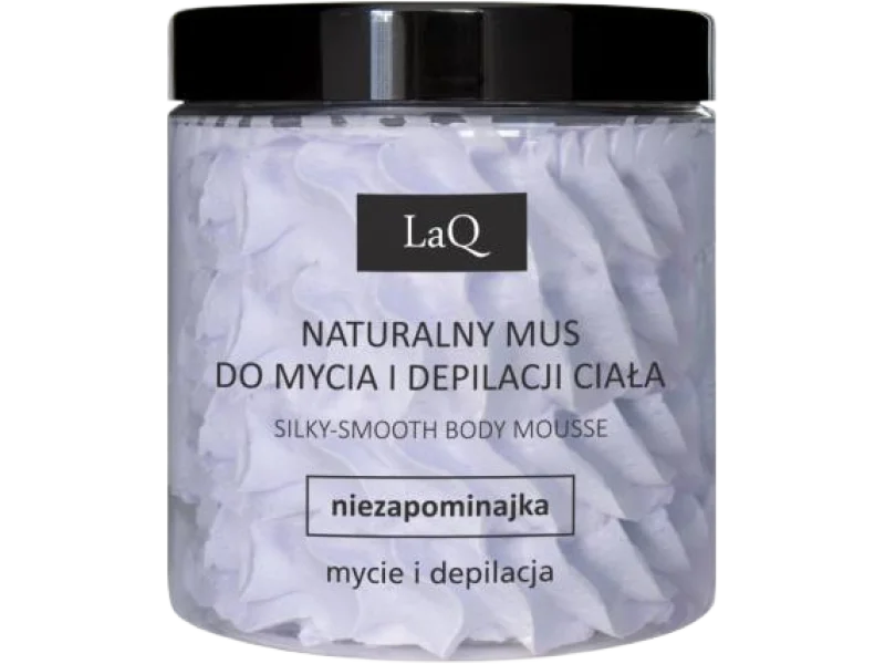 LaQ Niezapominajka Mus do mycia i depilacji ciała