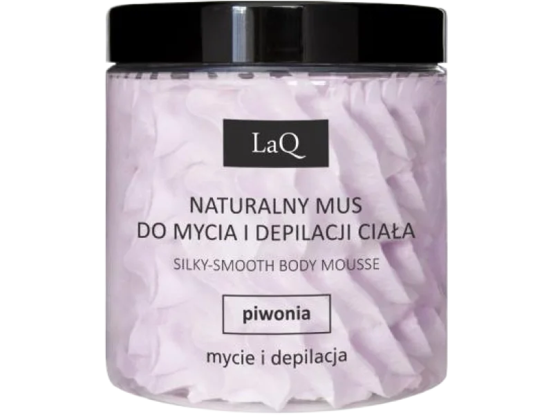 LaQ Piwonia Mus do mycia i depilacji ciała