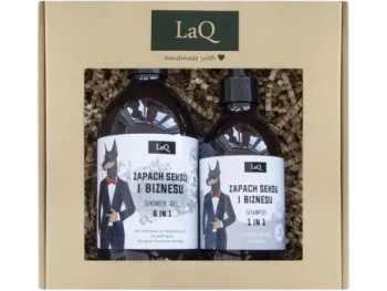 Zdjęcie produktu LaQ Zestaw Doberman Zapach Seksu i Biznesu, żel + szampon
