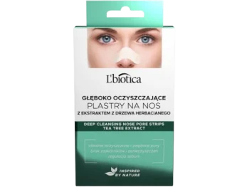 L’BIOTICA Głęboko oczyszczające plastry na nos