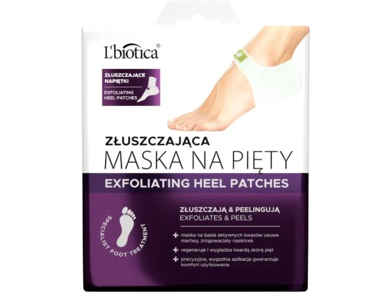 L’BIOTICA maska złuszczająca na pięty