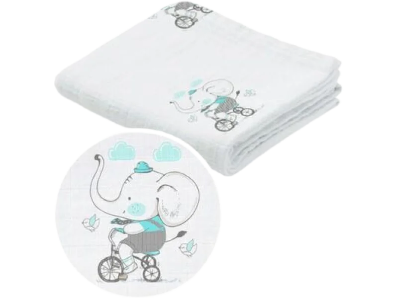 Libra-Babies Pieluszka bambusowa Słonik