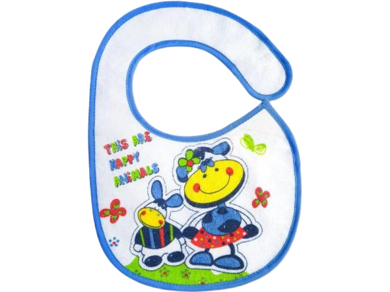 Libra-Babies Śliniak bawełniany Wesoła krówka