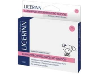 Zdjęcie produktu Licerinn Gumki przeciwwszawicze do włosów, gumki do włosów